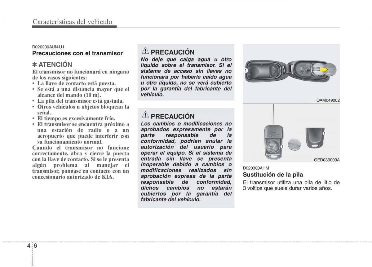 KIA Soul II 2 manual del propietario / page 78