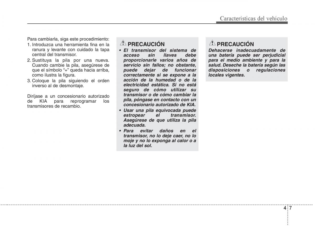 KIA Soul II 2 manual del propietario / page 79