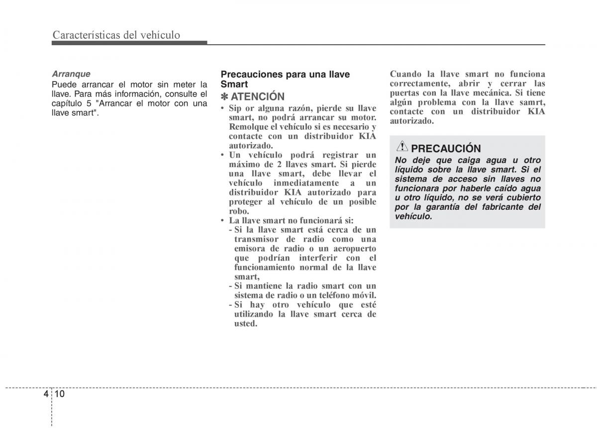 KIA Soul II 2 manual del propietario / page 82