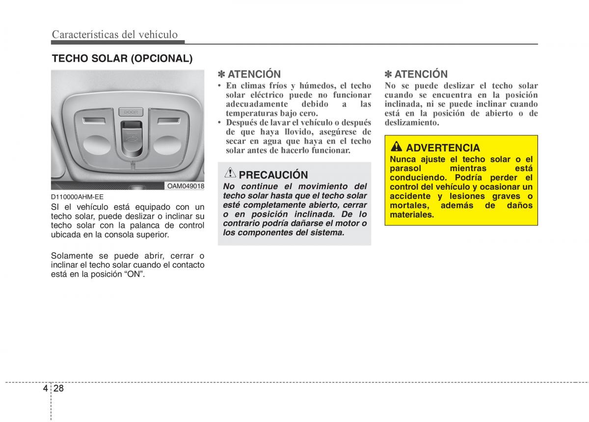 KIA Soul II 2 manual del propietario / page 100