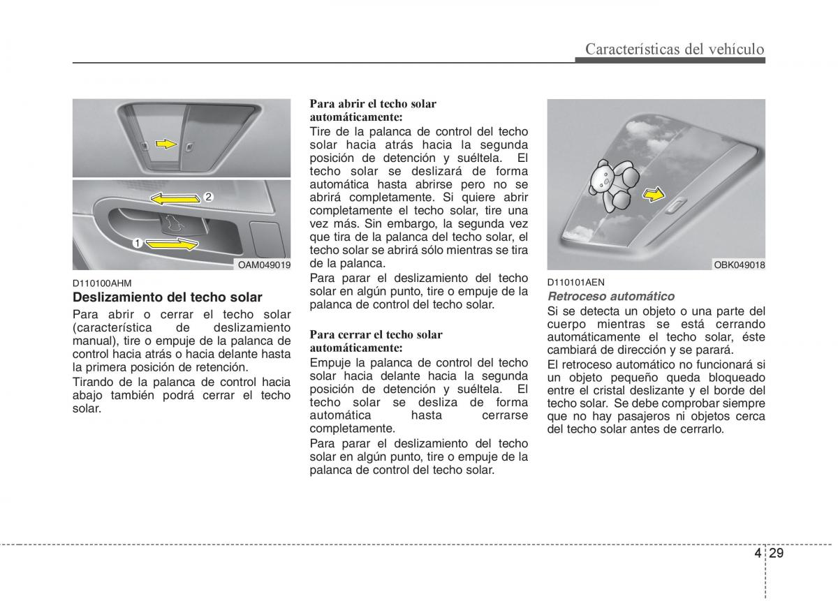 KIA Soul II 2 manual del propietario / page 101