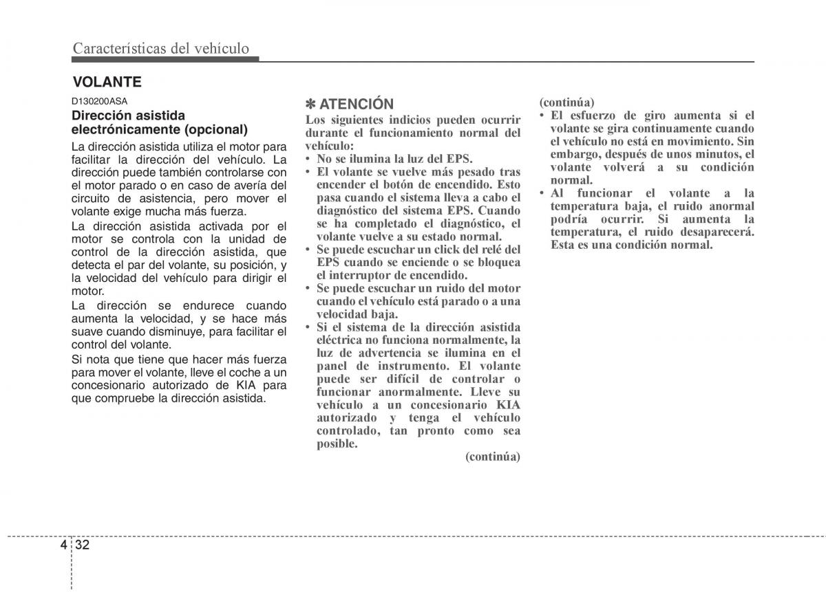 KIA Soul II 2 manual del propietario / page 104