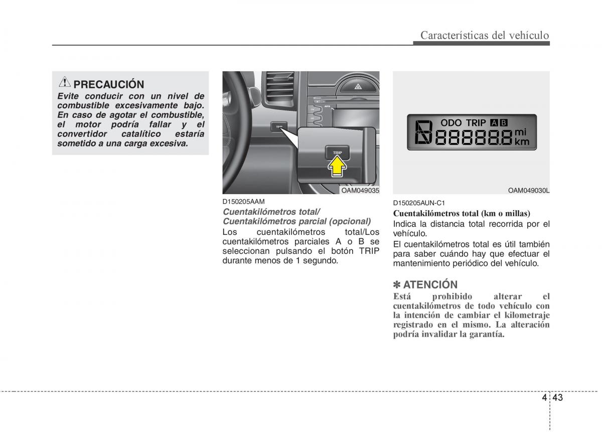 KIA Soul II 2 manual del propietario / page 115