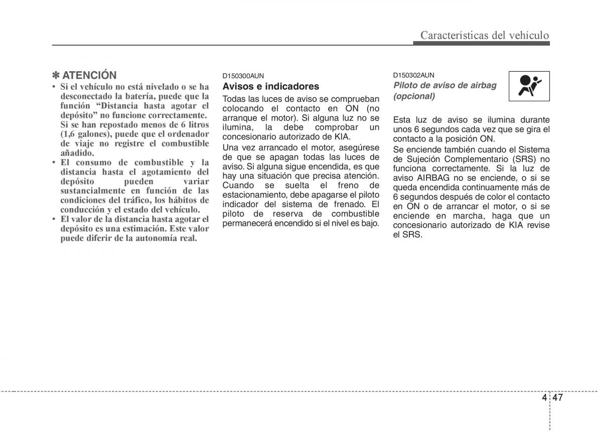 KIA Soul II 2 manual del propietario / page 119