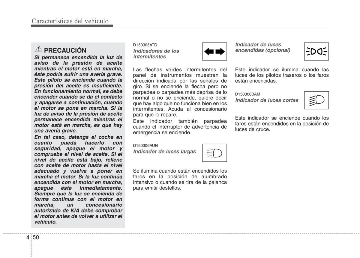 KIA Soul II 2 manual del propietario / page 122