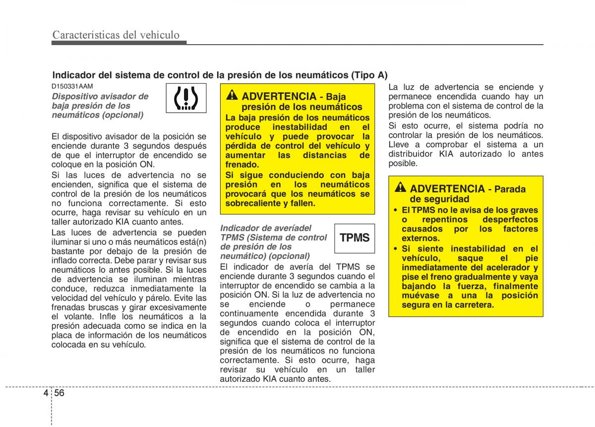 KIA Soul II 2 manual del propietario / page 128