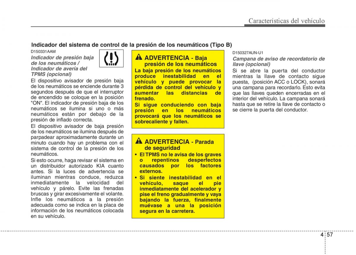 KIA Soul II 2 manual del propietario / page 129