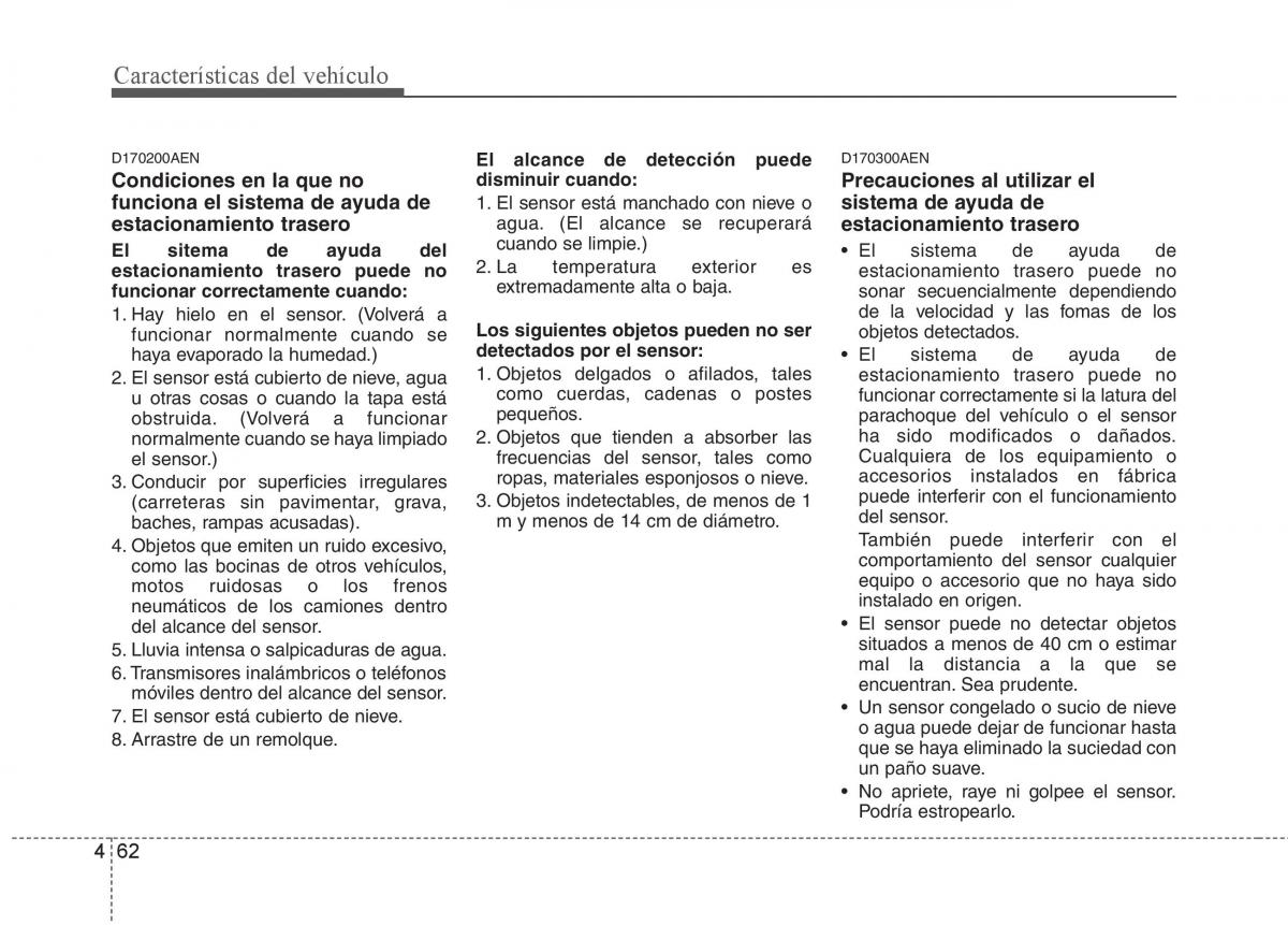 KIA Soul II 2 manual del propietario / page 134