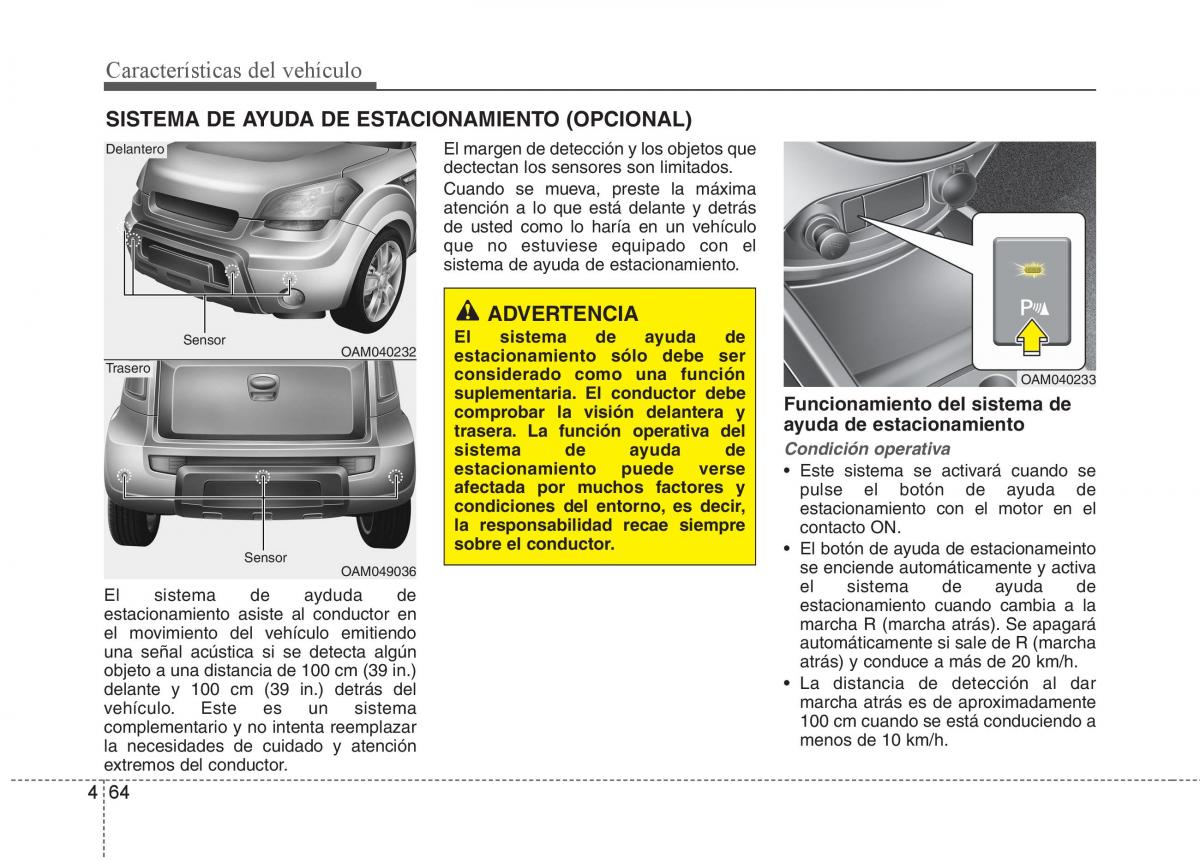 KIA Soul II 2 manual del propietario / page 136