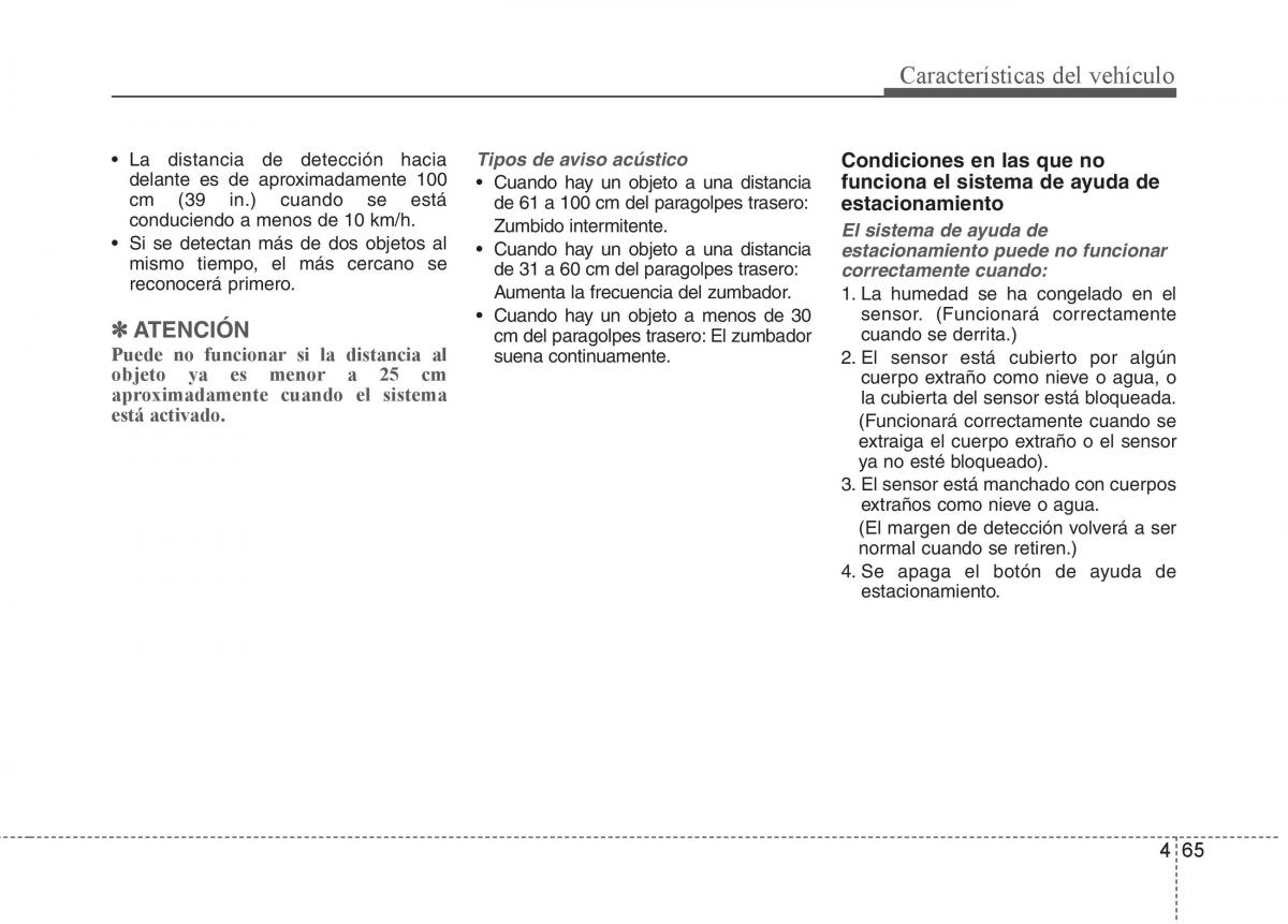 KIA Soul II 2 manual del propietario / page 137