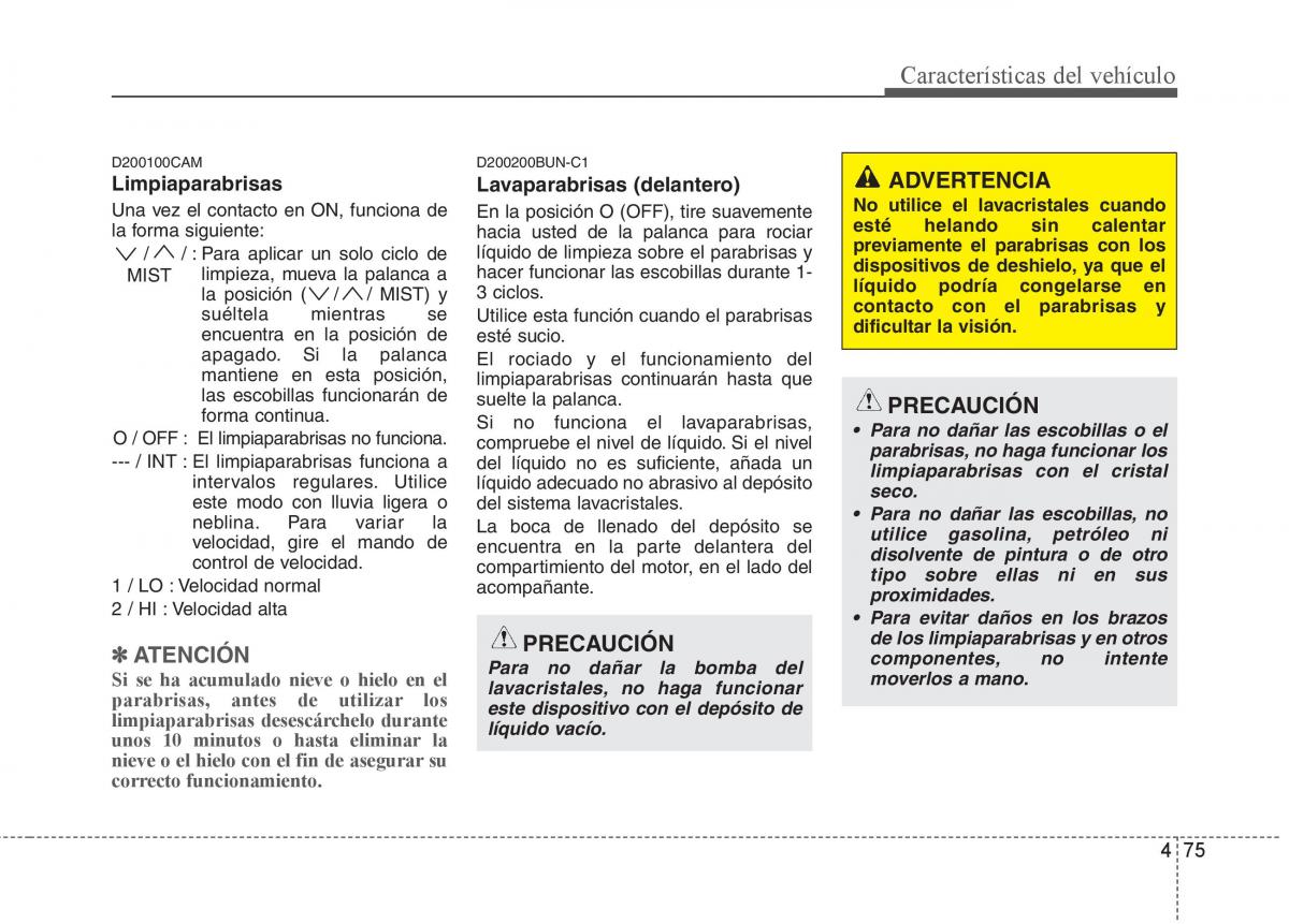 KIA Soul II 2 manual del propietario / page 147