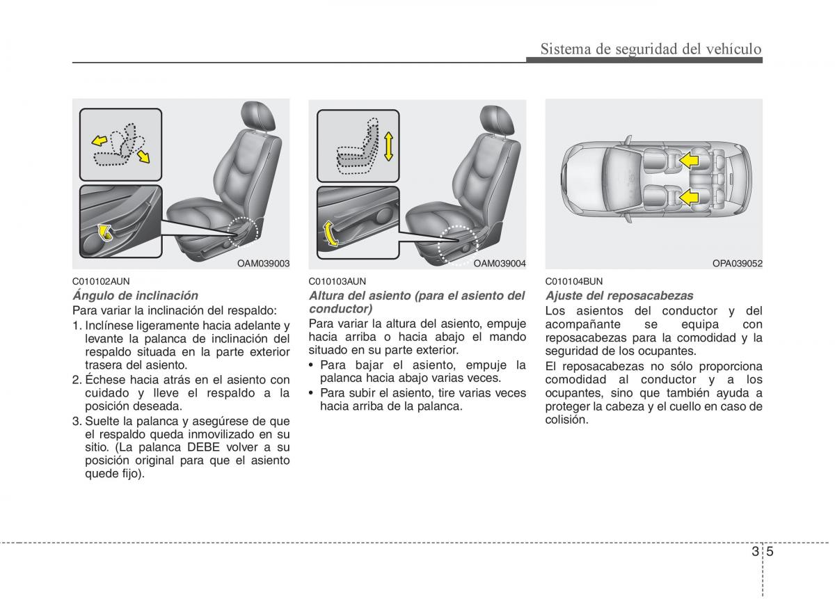 KIA Soul II 2 manual del propietario / page 15