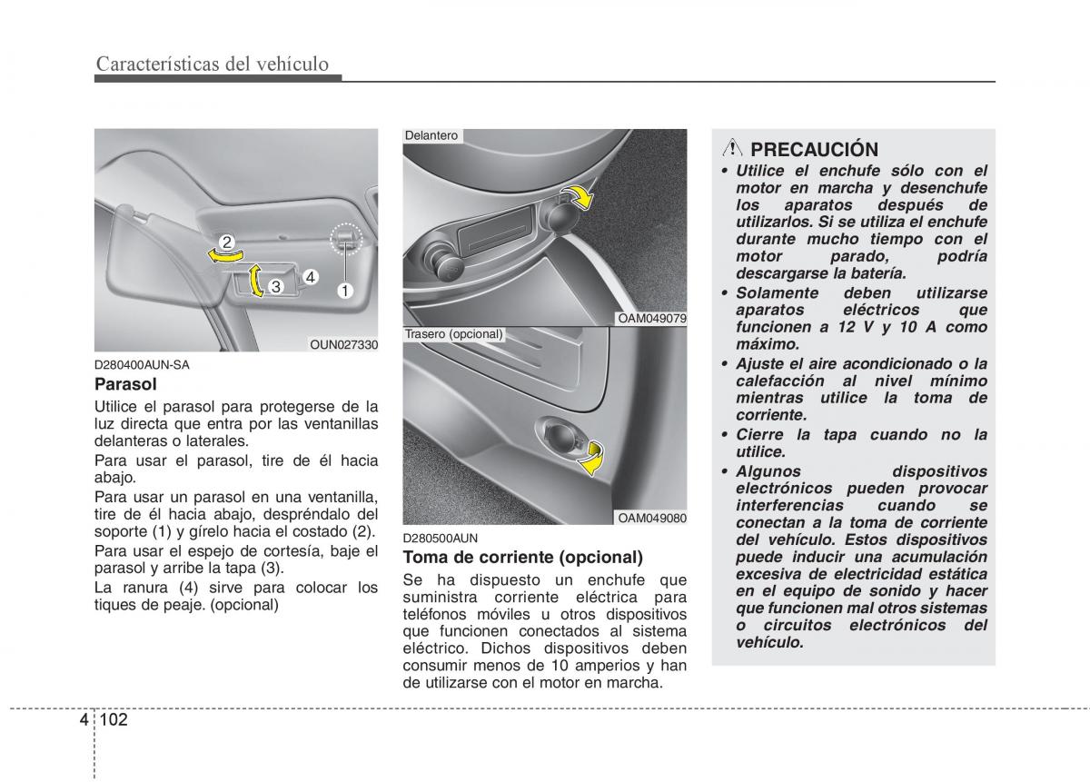 KIA Soul II 2 manual del propietario / page 174