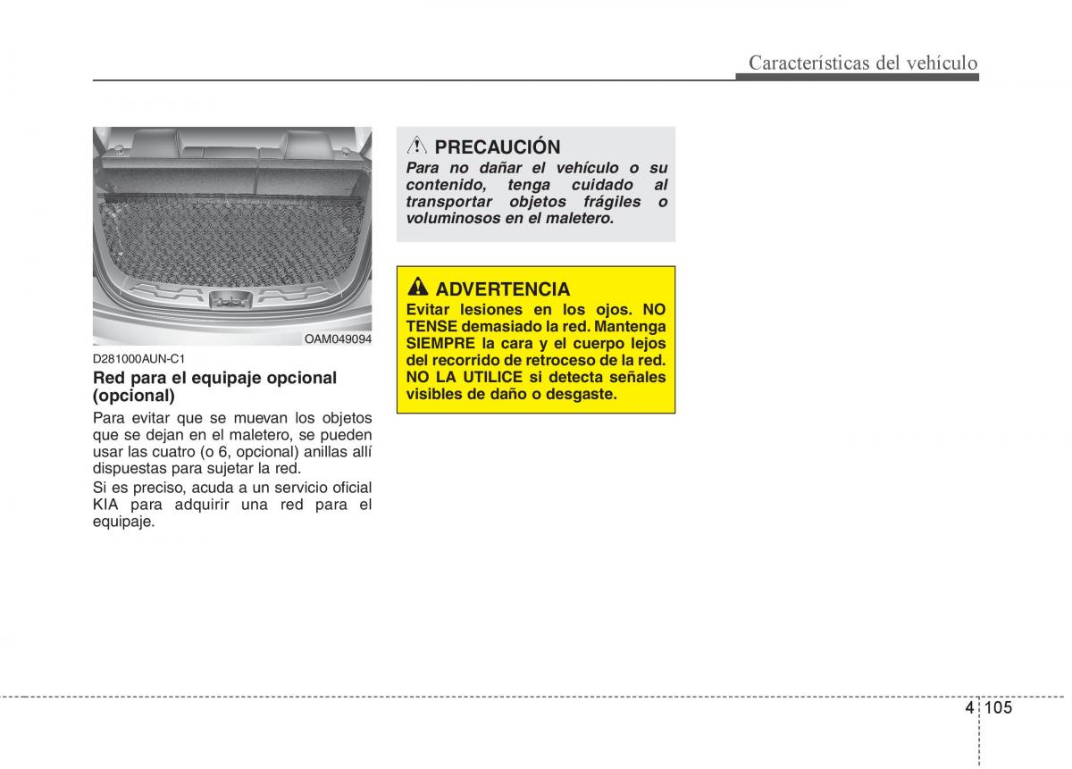 KIA Soul II 2 manual del propietario / page 177