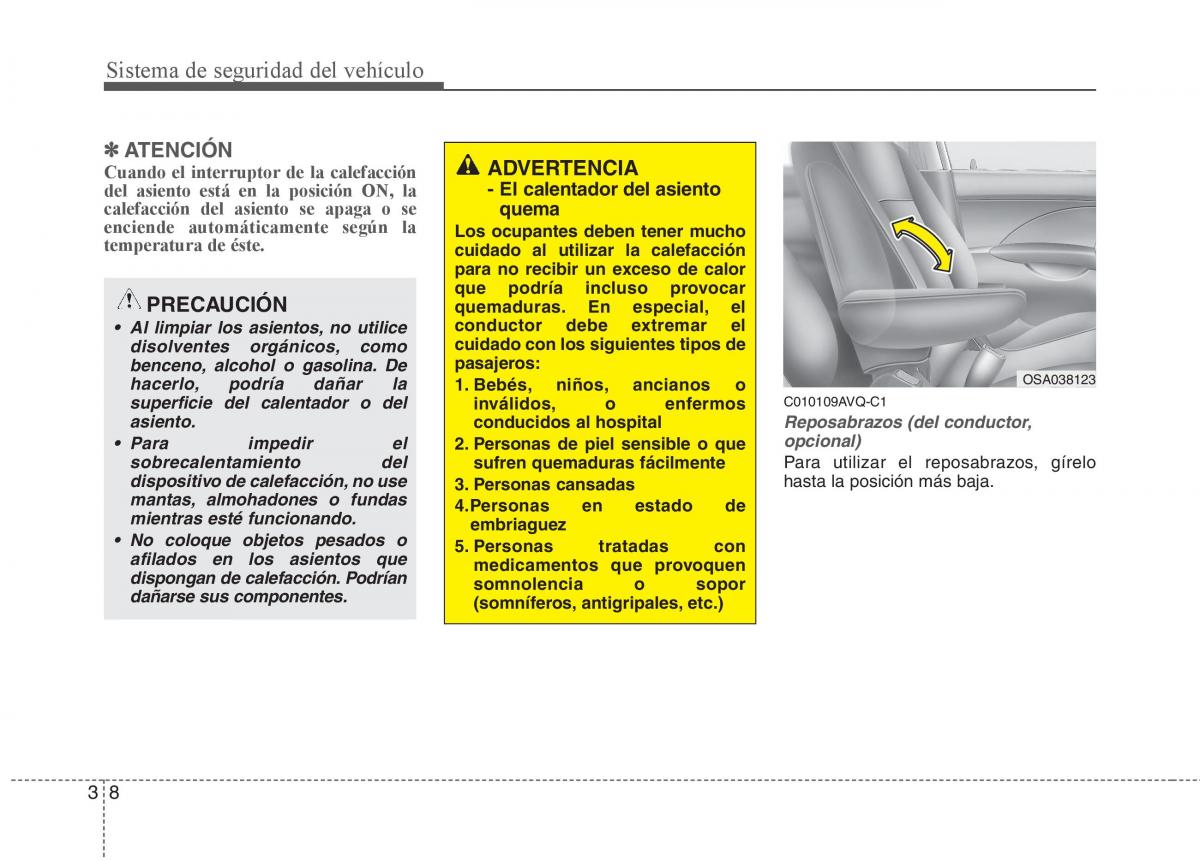 KIA Soul II 2 manual del propietario / page 18