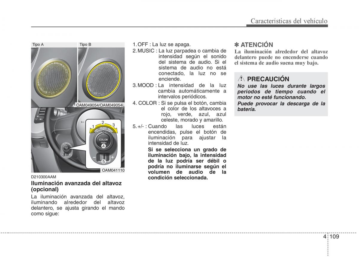 KIA Soul II 2 manual del propietario / page 181