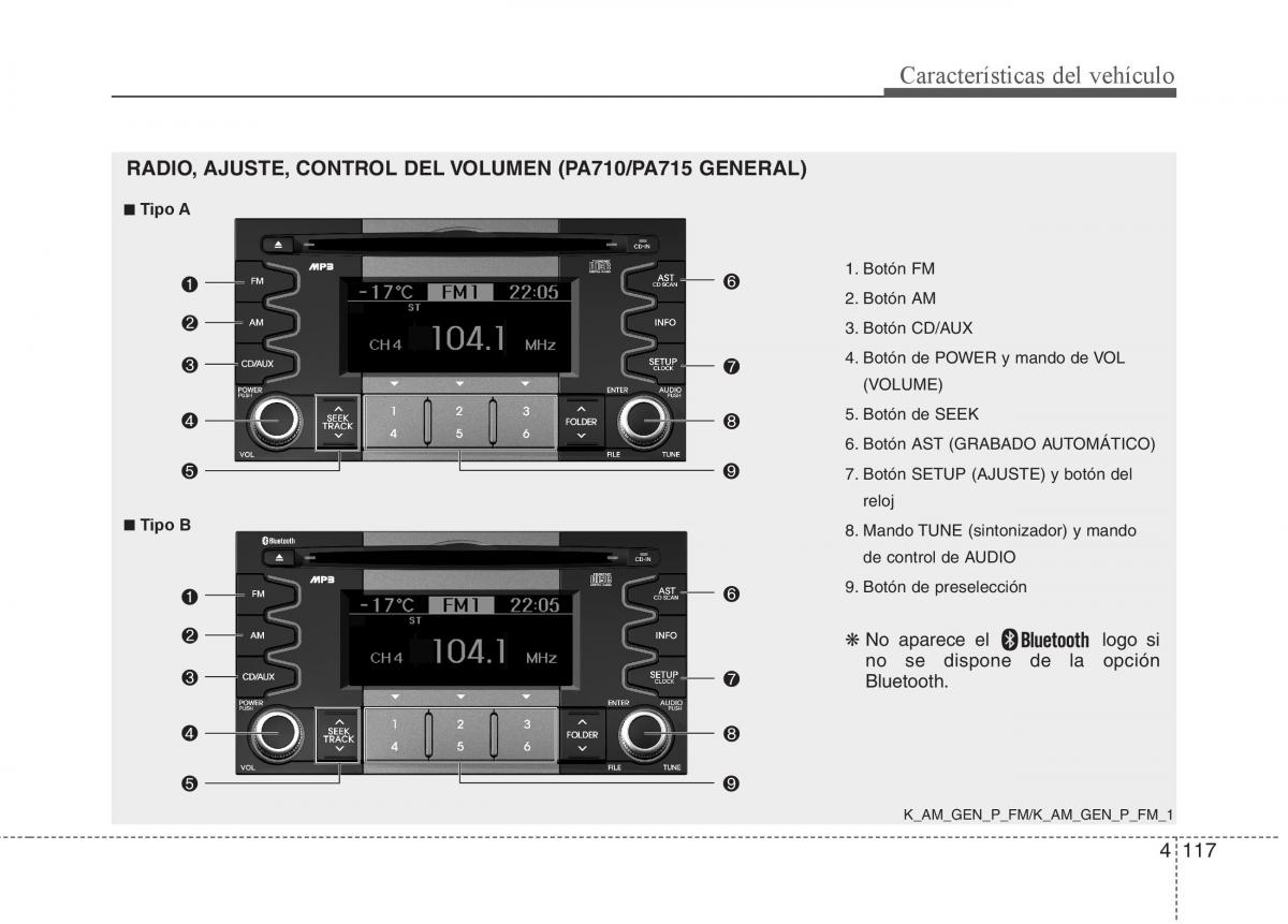 KIA Soul II 2 manual del propietario / page 189