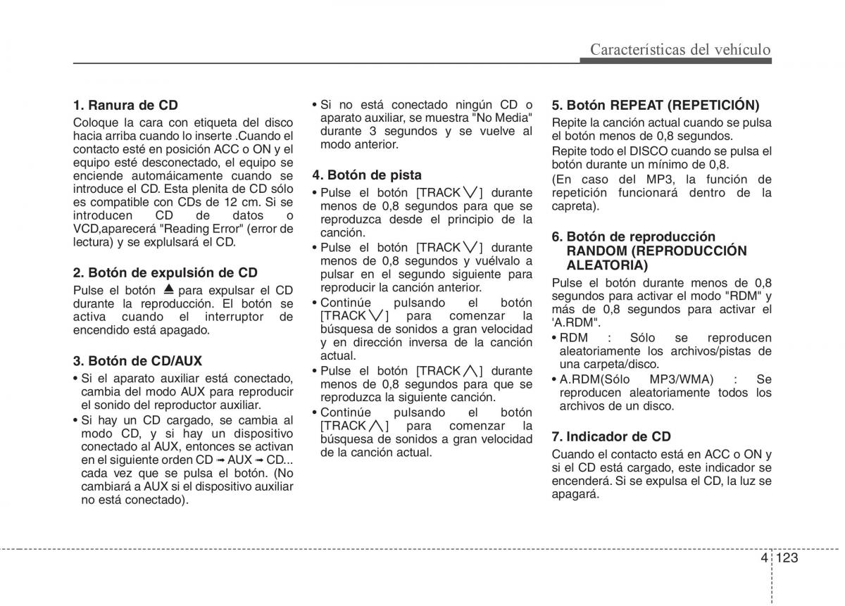 KIA Soul II 2 manual del propietario / page 195