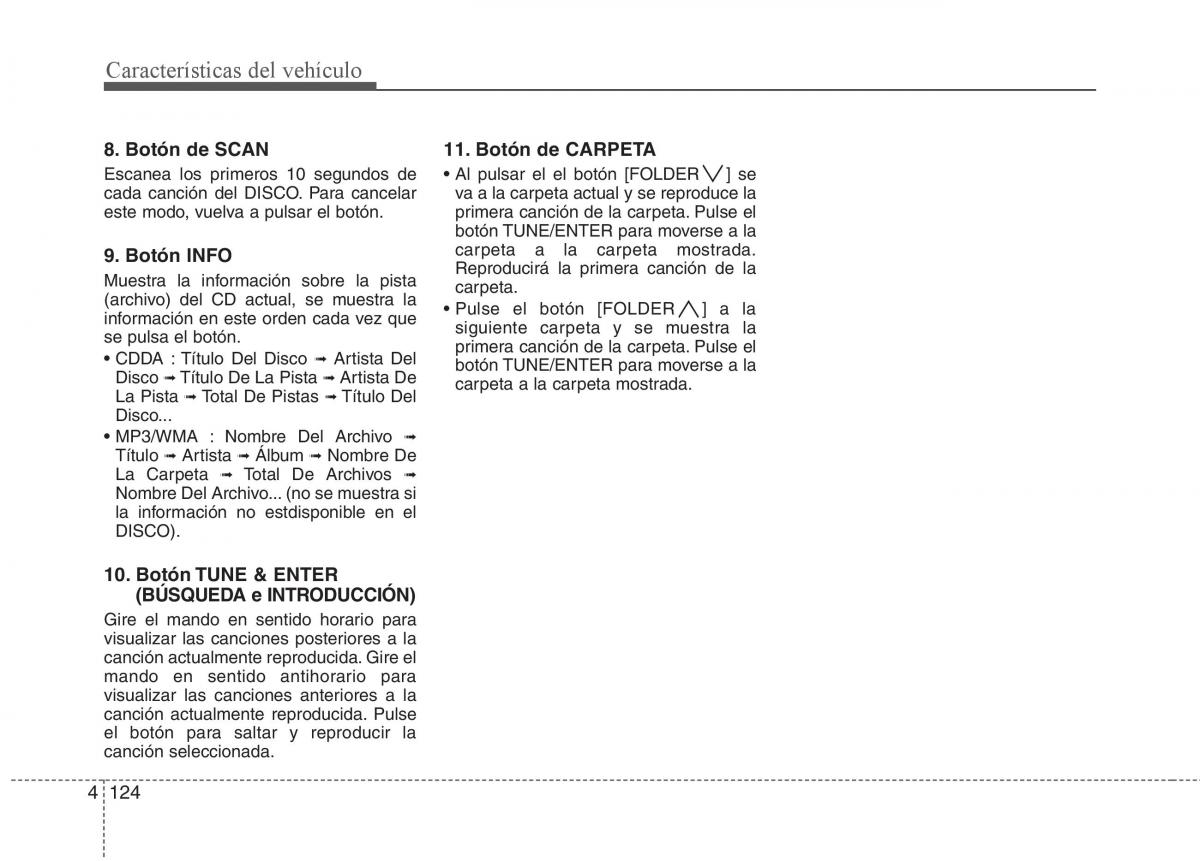 KIA Soul II 2 manual del propietario / page 196