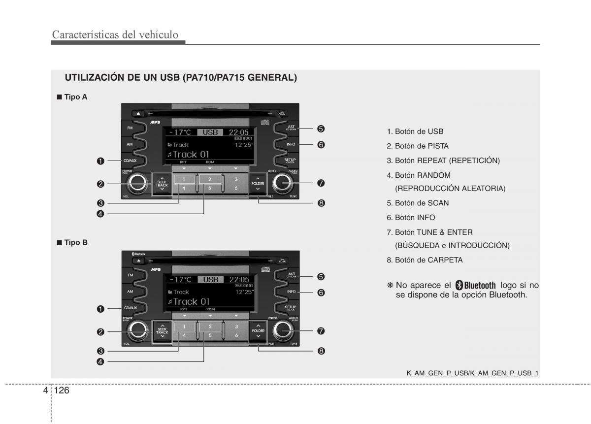 KIA Soul II 2 manual del propietario / page 198