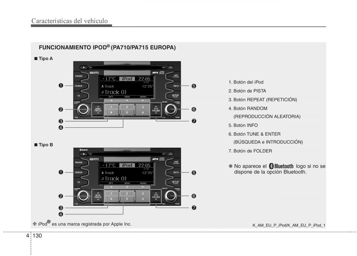 KIA Soul II 2 manual del propietario / page 202