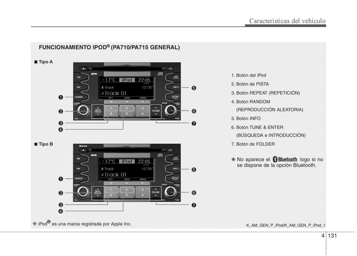 KIA Soul II 2 manual del propietario / page 203