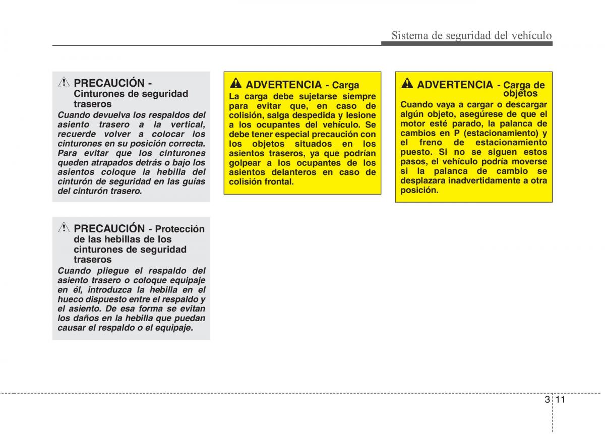 KIA Soul II 2 manual del propietario / page 21