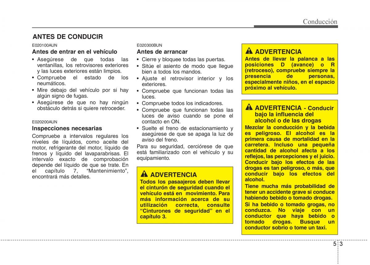 KIA Soul II 2 manual del propietario / page 218