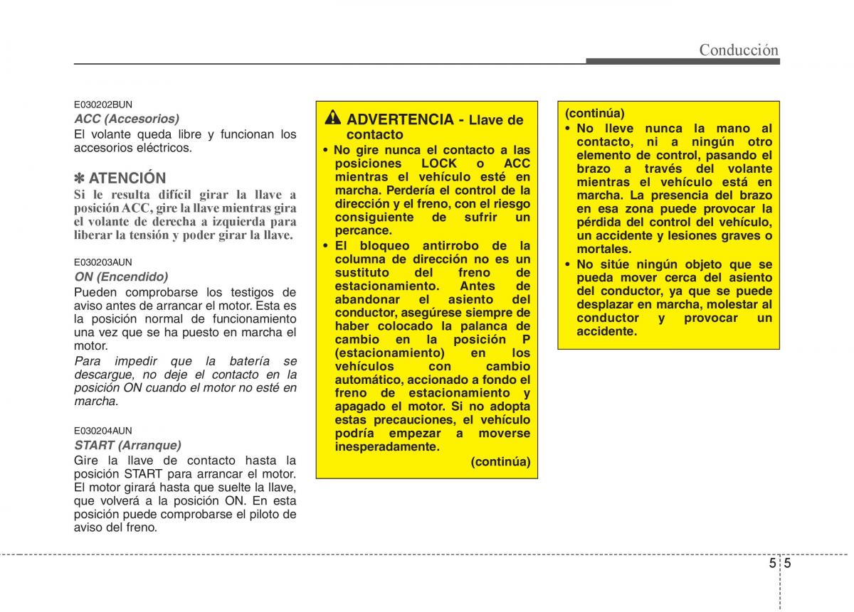 KIA Soul II 2 manual del propietario / page 220