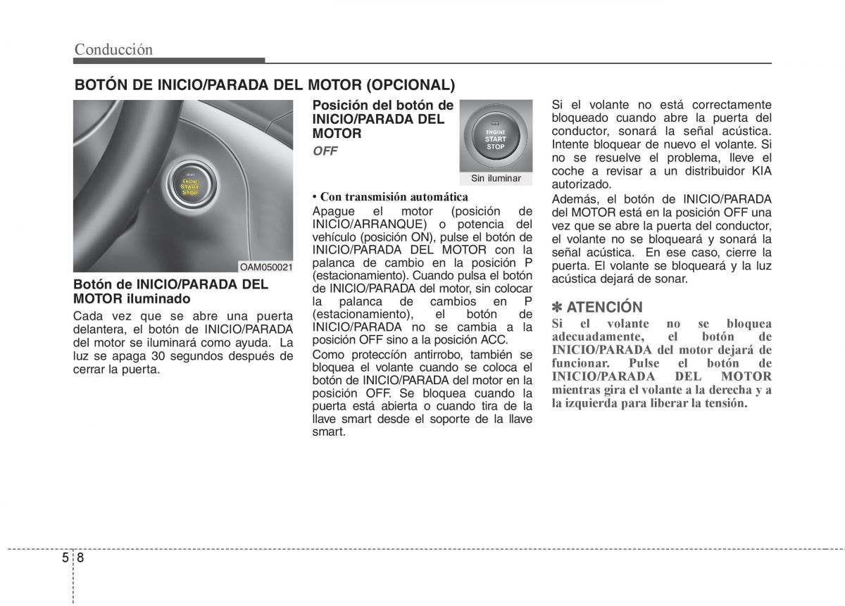 KIA Soul II 2 manual del propietario / page 223