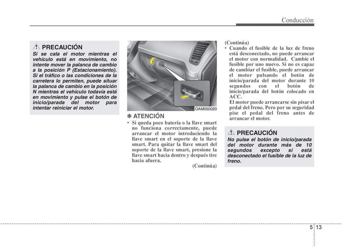 KIA Soul II 2 manual del propietario / page 228