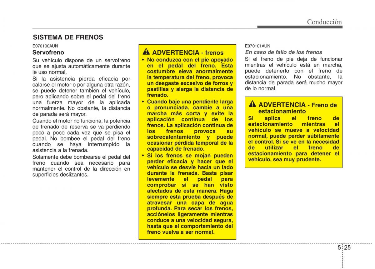 KIA Soul II 2 manual del propietario / page 240