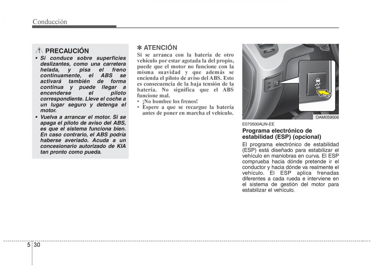 KIA Soul II 2 manual del propietario / page 245