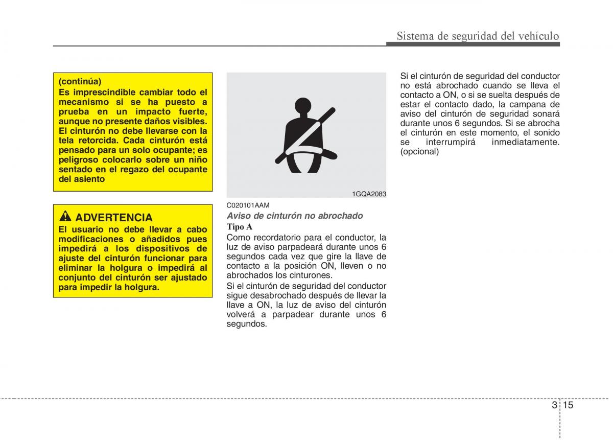 KIA Soul II 2 manual del propietario / page 25