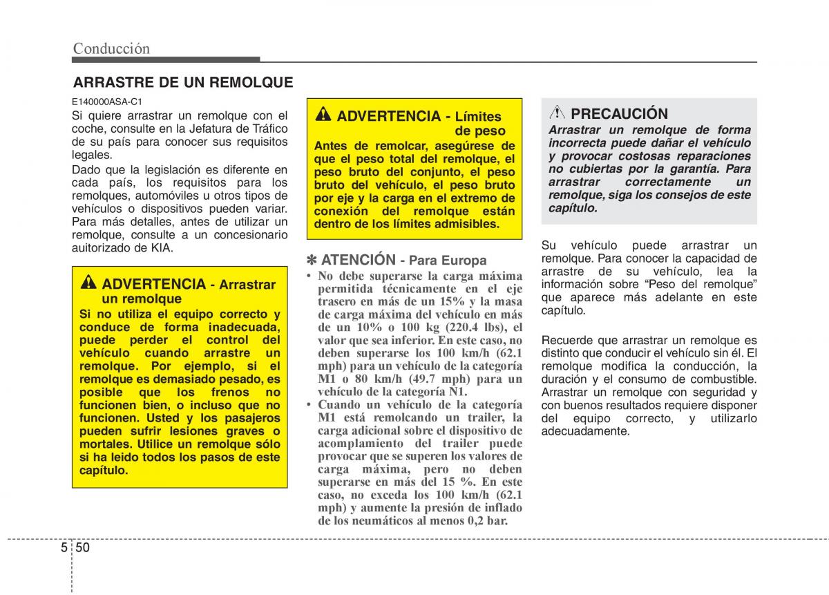 KIA Soul II 2 manual del propietario / page 265