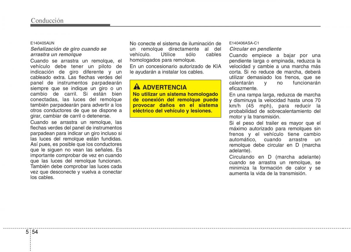 KIA Soul II 2 manual del propietario / page 269