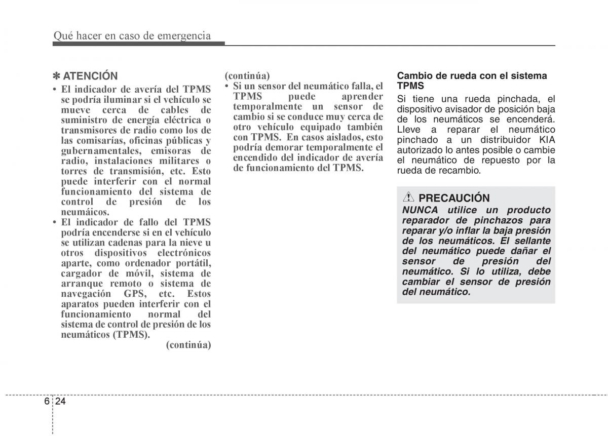 KIA Soul II 2 manual del propietario / page 298