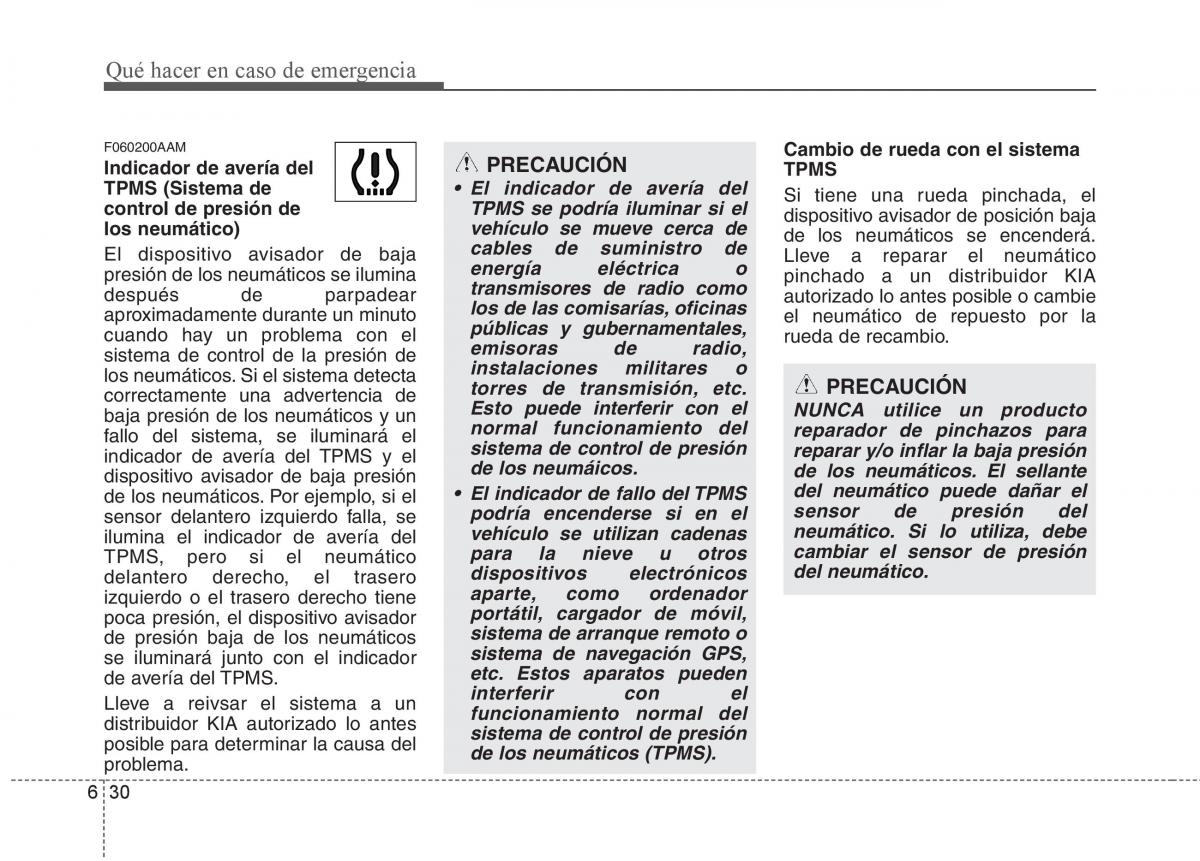 KIA Soul II 2 manual del propietario / page 304