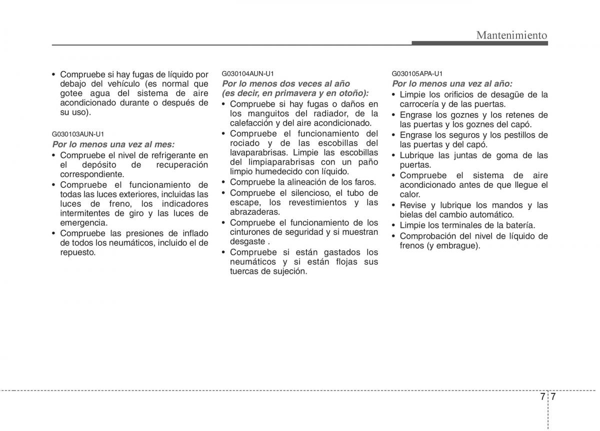 KIA Soul II 2 manual del propietario / page 318