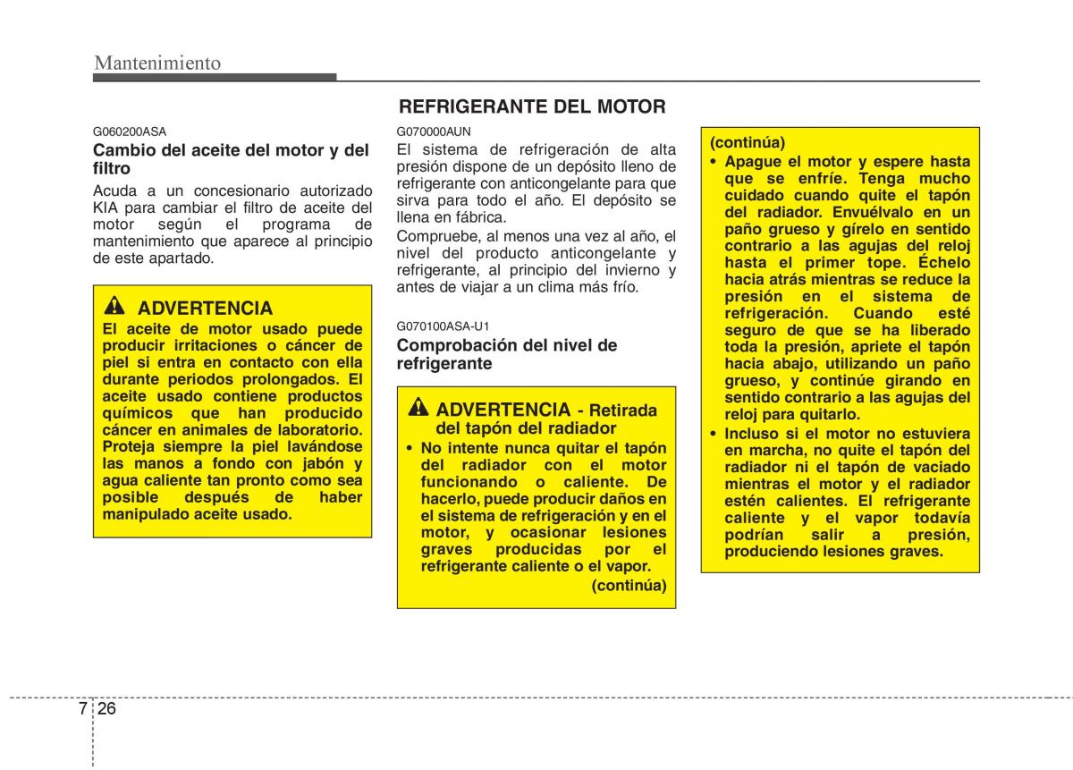 KIA Soul II 2 manual del propietario / page 337