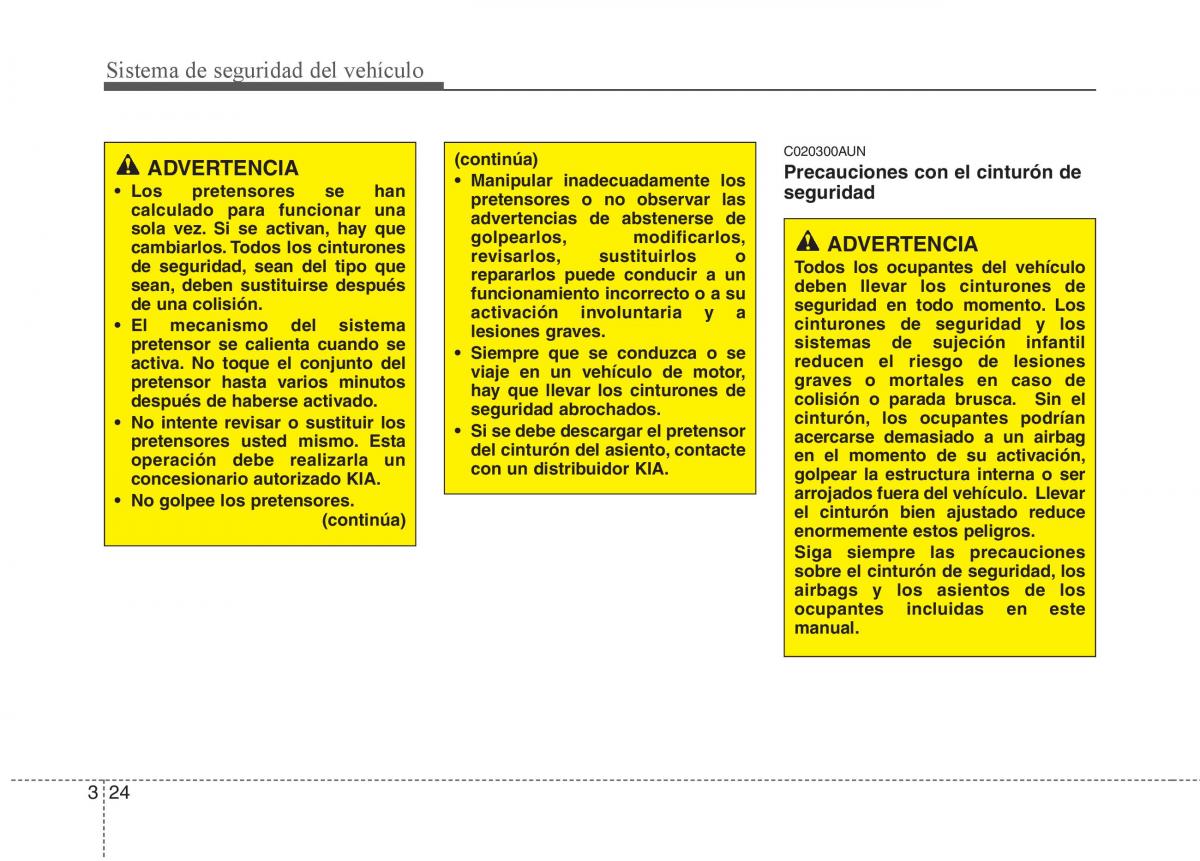 KIA Soul II 2 manual del propietario / page 34