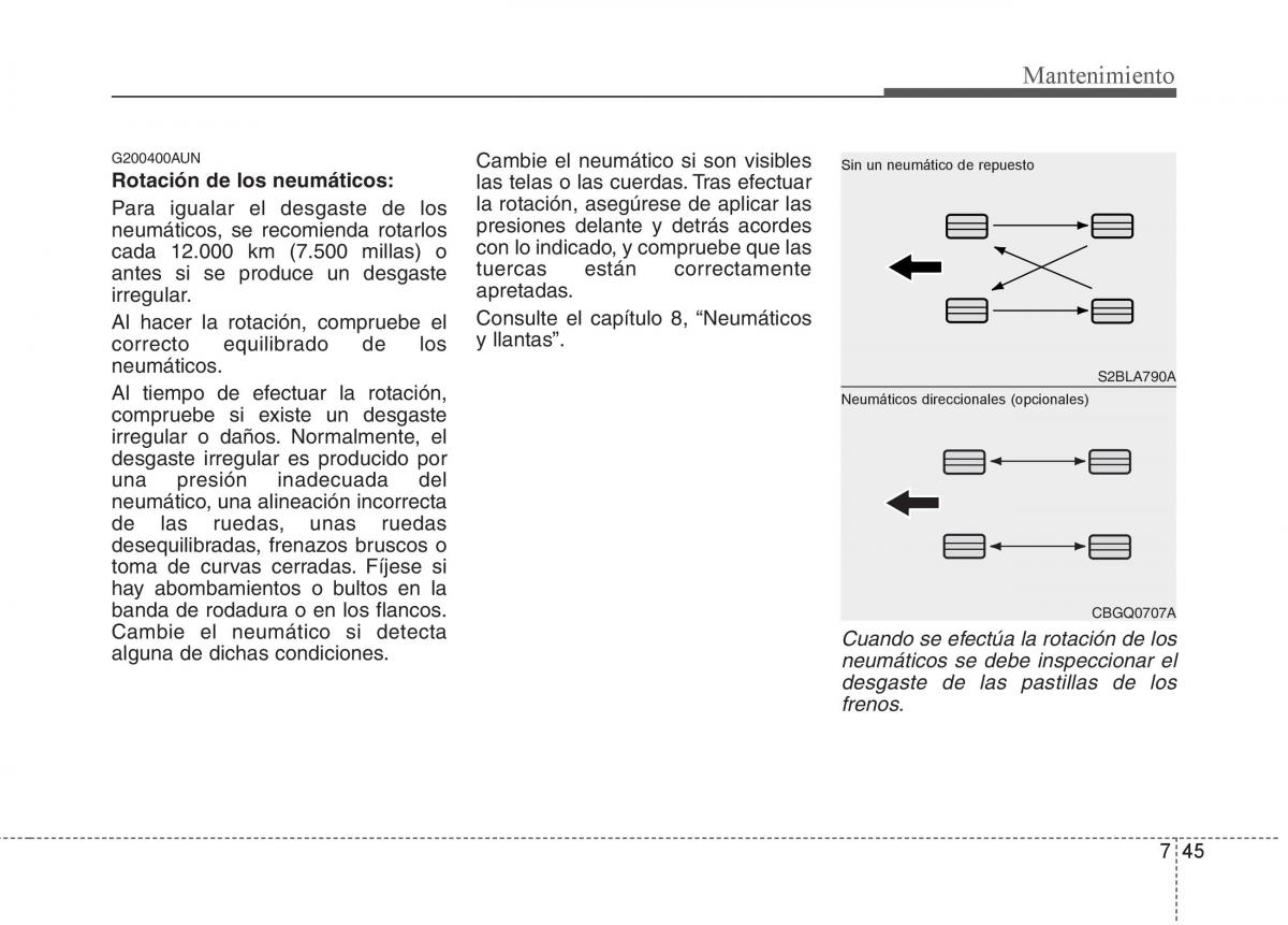 KIA Soul II 2 manual del propietario / page 356