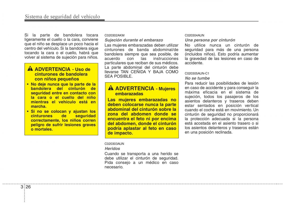 KIA Soul II 2 manual del propietario / page 36