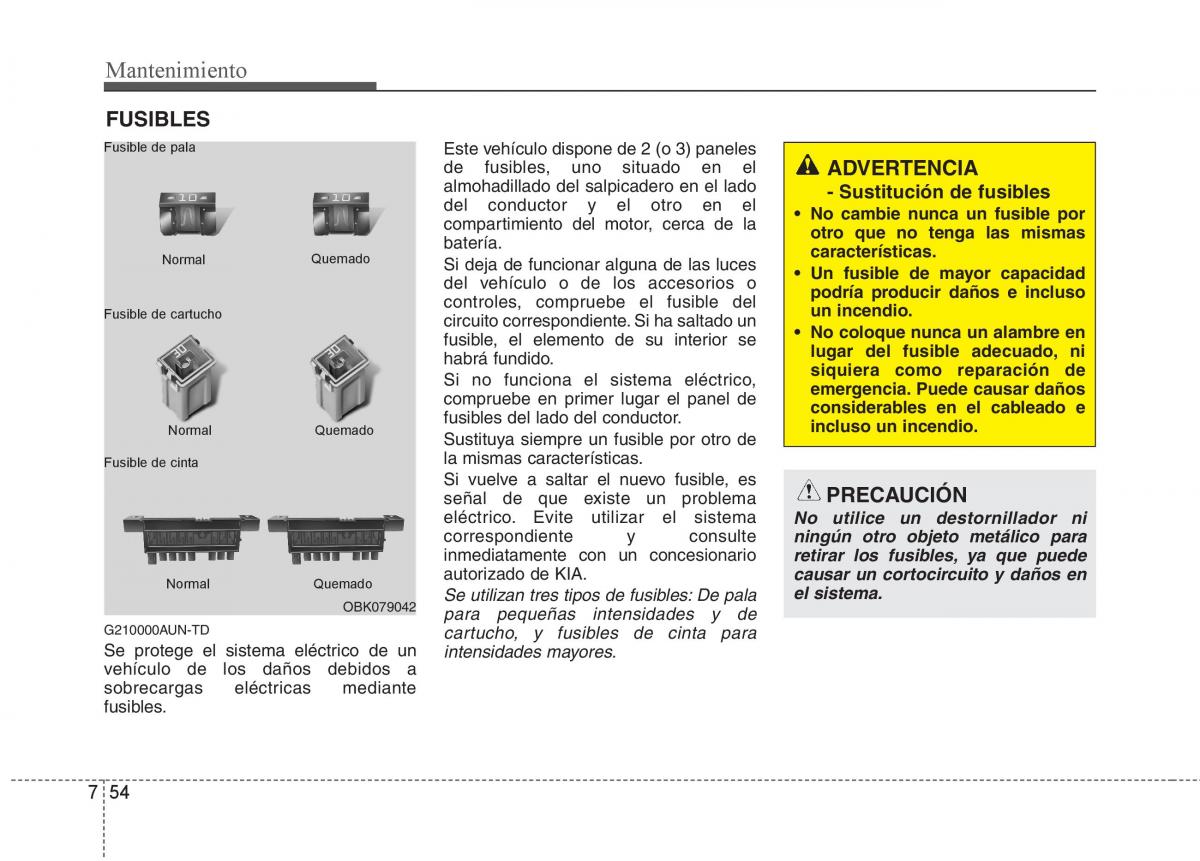 KIA Soul II 2 manual del propietario / page 365