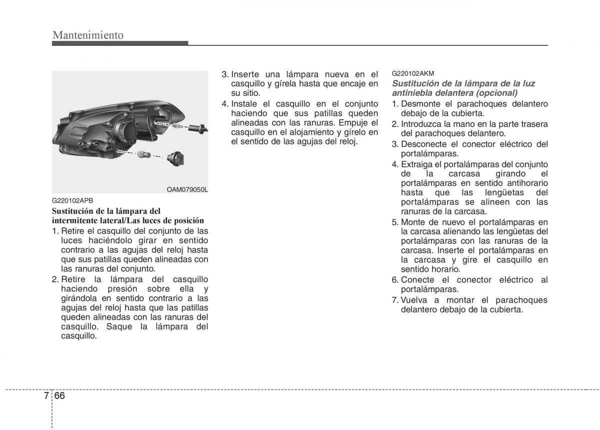 KIA Soul II 2 manual del propietario / page 377