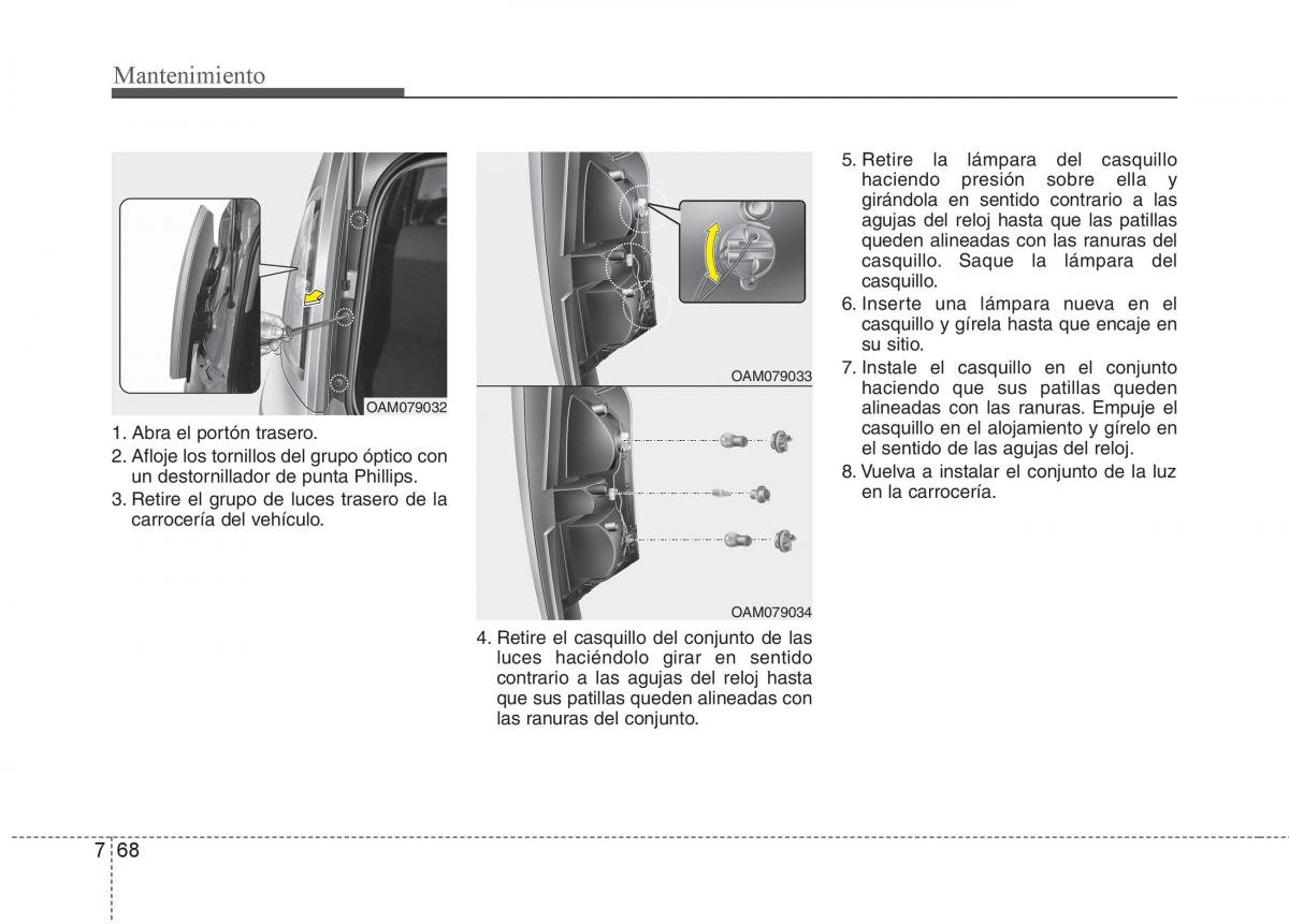 KIA Soul II 2 manual del propietario / page 379