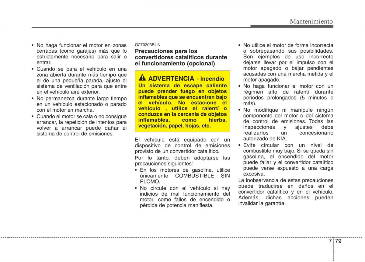 KIA Soul II 2 manual del propietario / page 390