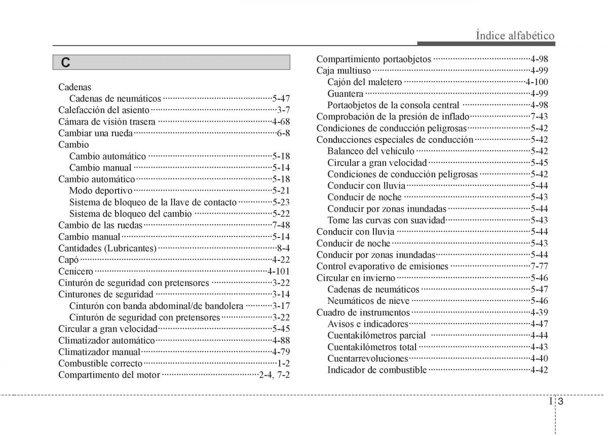 KIA Soul II 2 manual del propietario / page 401