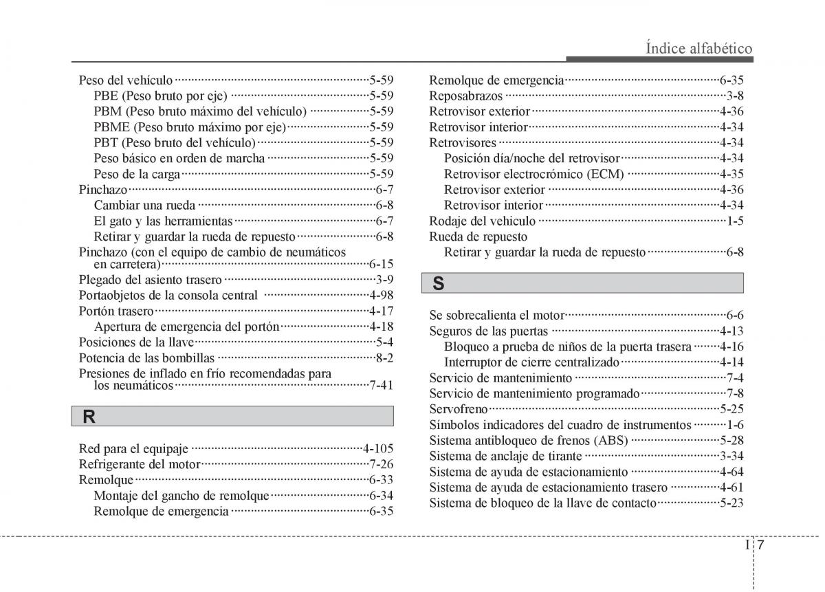 KIA Soul II 2 manual del propietario / page 405