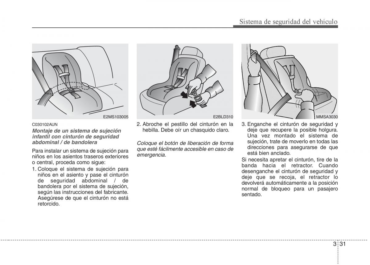 KIA Soul II 2 manual del propietario / page 41